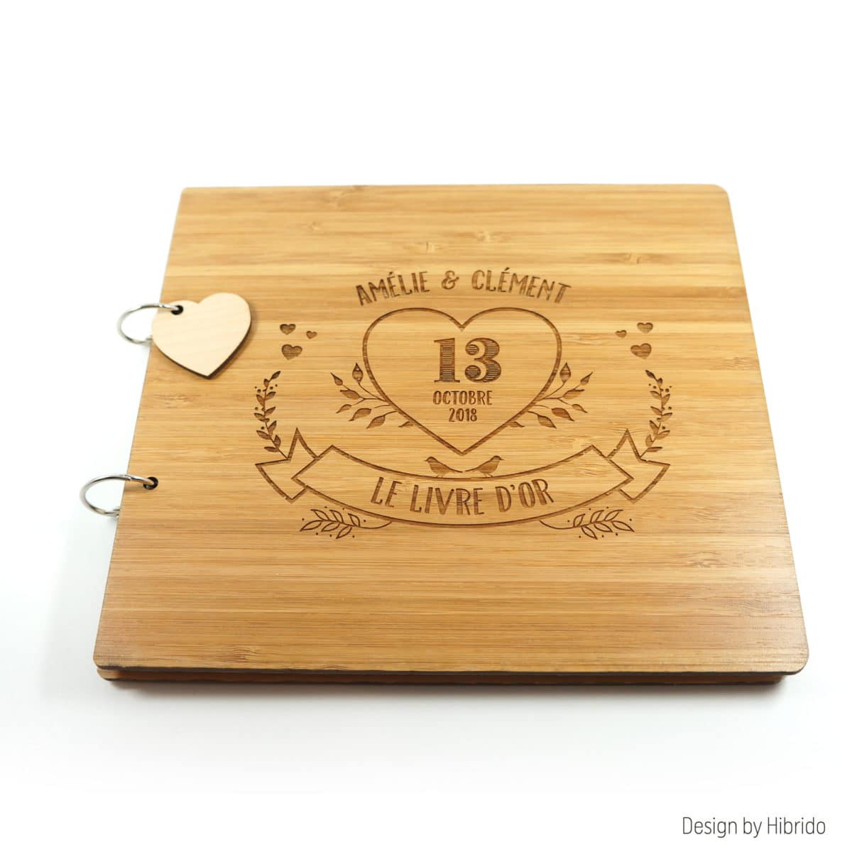 Cintre en bois personnalisé avec votre logo - Print Your Love