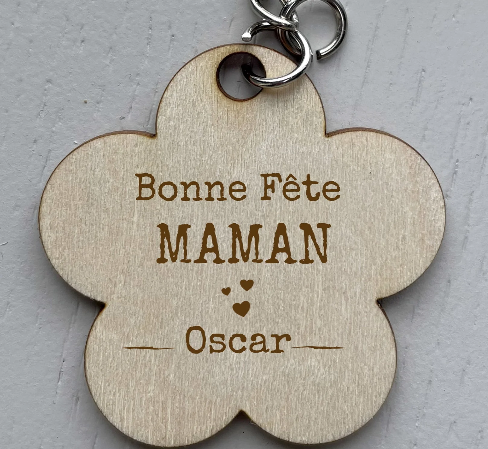 Porte clef Bonne fête maman